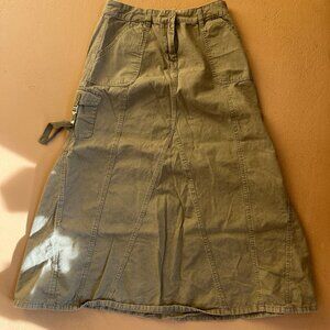 NWOT Sundance Catalog Y2K W6 Cargo Skirt Size 2 4 Vintage